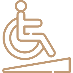 Logement entièrement accessible en fauteuil roulant